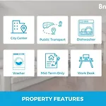 Elegant 2br + Gourmet Kitchen | Mid-term Апартаменти *
